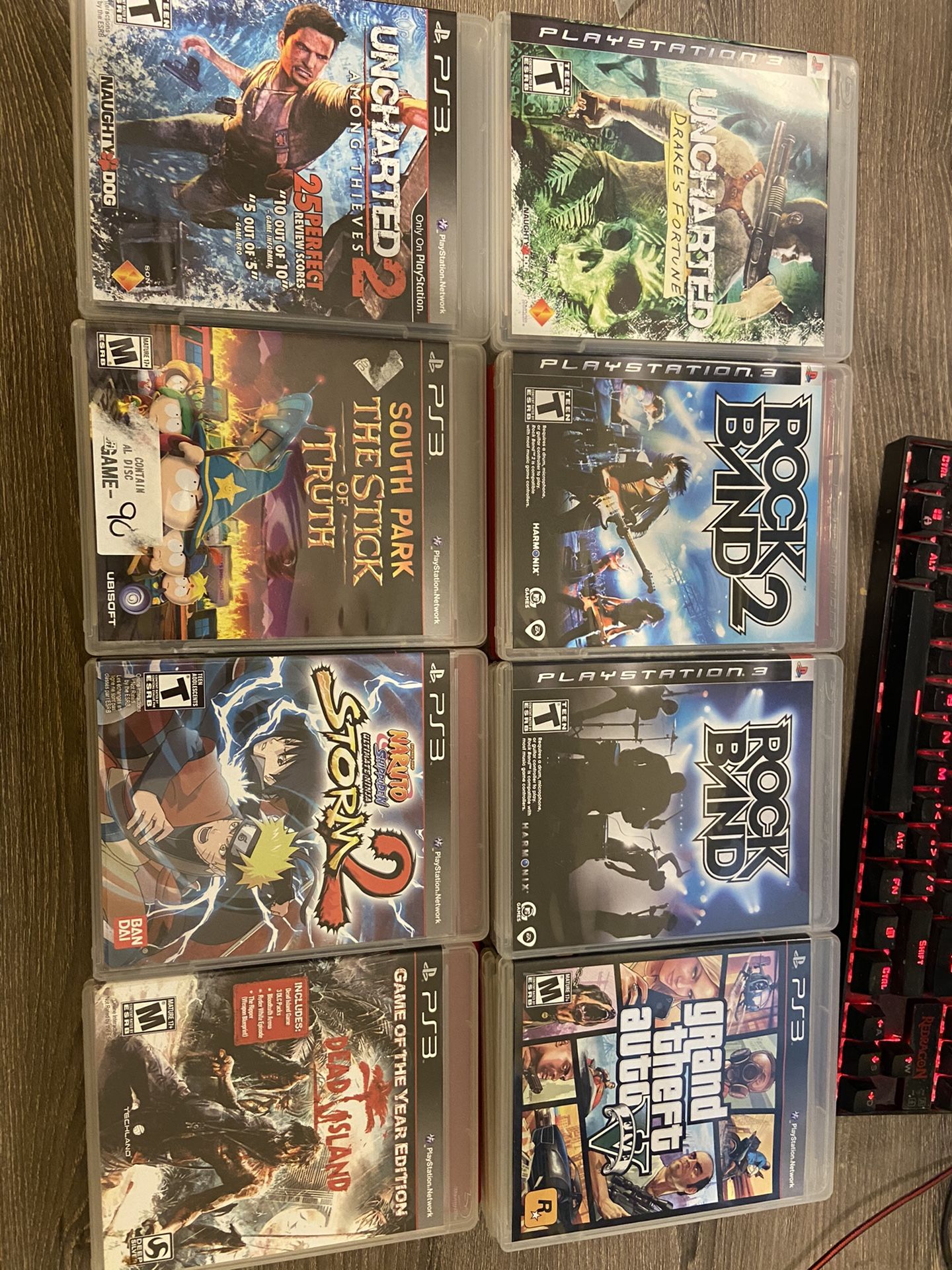 PS3 and 20 games