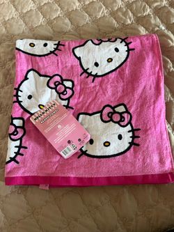 Hello Kitty Beach Towel