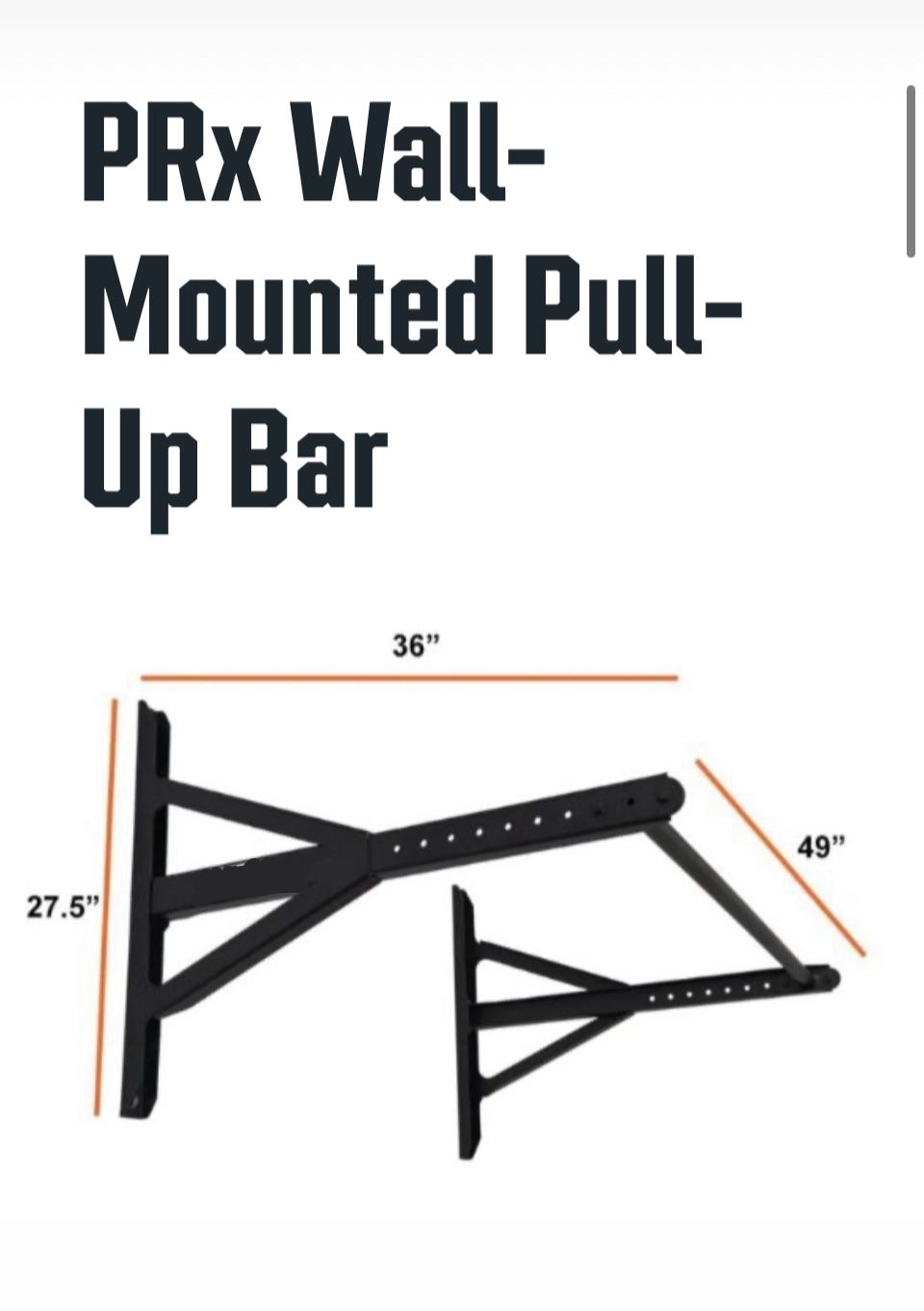 Prx Gym Equipment Pull Up Bar