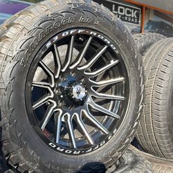 WHEELS OFF-ROAD 20x10 DODGE RAM 8LUGS 