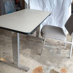 Office Desk/Table And 2 Chairs 