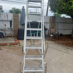Rolling Ladder  9 Steps Perfect Condition  245.00 