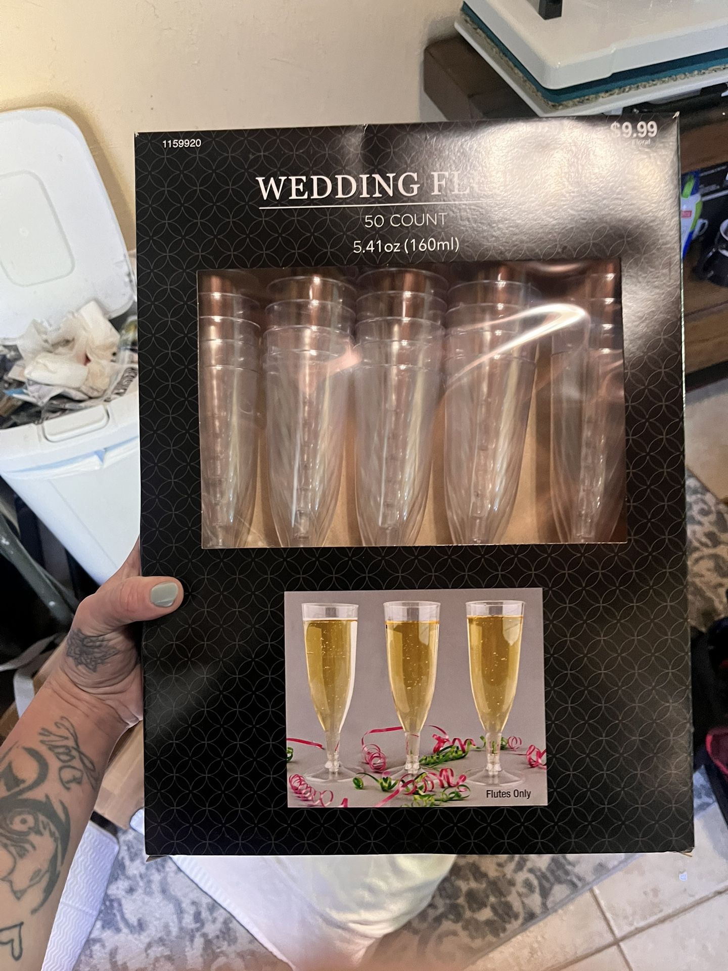 Wedding Flutes Decor
