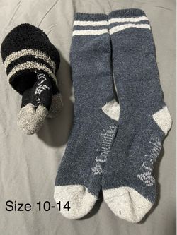 Two Pairs of Socks Size 10-14 Colombia