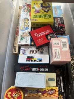 Board Games Lot