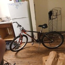 The Schwinn Mesa!  One Of Schwinn's best sellers annually year after year.  Front Suspension works well, as do the breaks and Shimano transmission.   