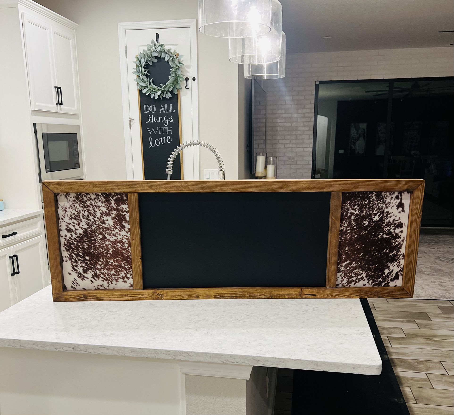 50”x16” Chalkboard Sign