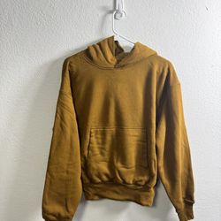 Yeezy x GAP Perfect Hoodie Brown Size S Double Layered YZY NEW Unreleased