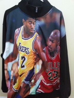 Michael Jordan , Magic Johnson jacket