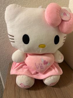 Hello Kitty Love Heart Plush Stuffed Animal