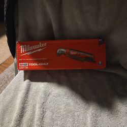 M12 12V Lithium-Ion Cordless 1/4 in. Right Angle Hex Impact Driver (Tool-Only)