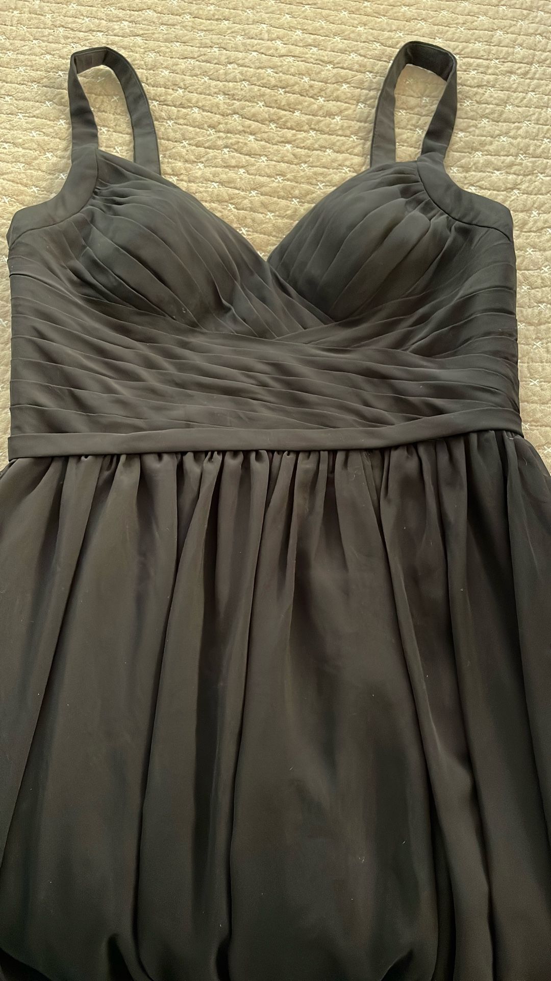 Black Azazie Bridesmaid Dress