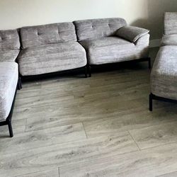 Modern Modular Sectional Sofa – Never Used