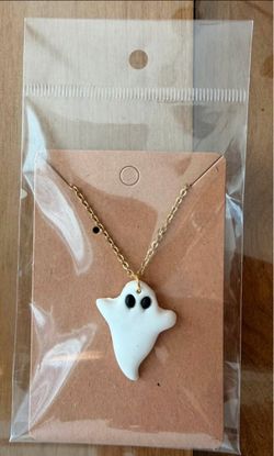 Handmade Ghost Necklace