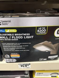 motion flood light