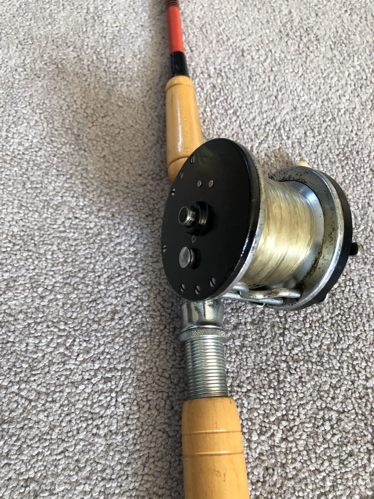 Vintage rod and reel