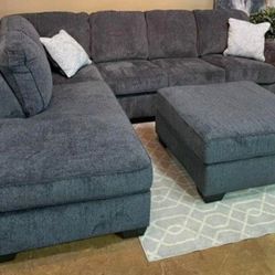 Brand New Ashley Altari Slate Sectional 