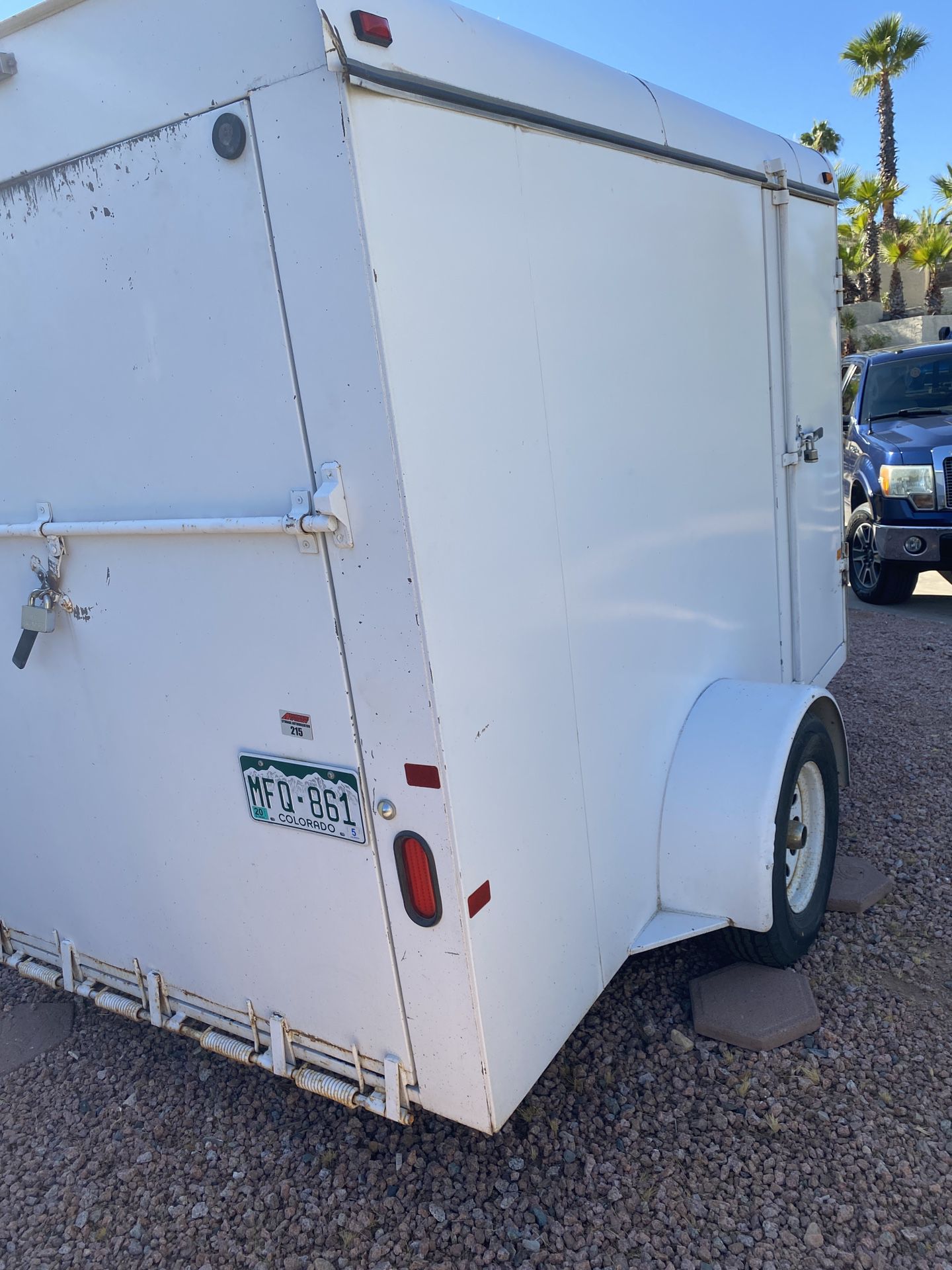 12 by 6 enclosed trailer