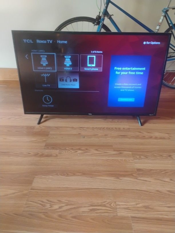 Roku TCL 55 Inch Smart TV