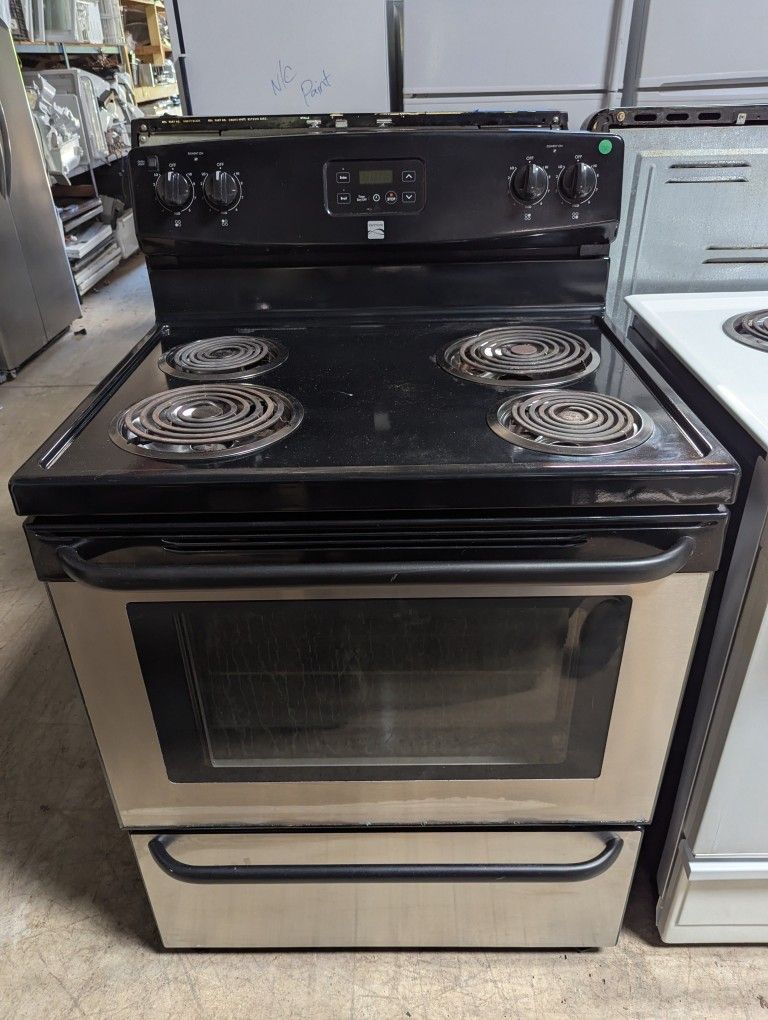 Kenmore 30" Electric Range with Coil Burners 