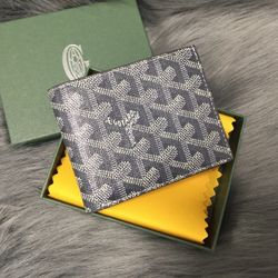 Goyard Victoire Wallet Grey