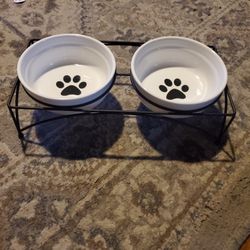 Double Dog  Bowls