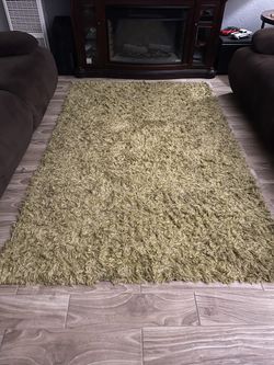 Area Rug 5’x7.5’ Green-ish