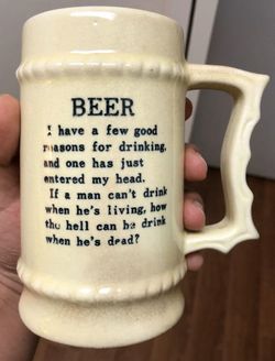 AWESOME BEER MUG