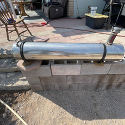 4 Foot Stainless Steel Cylinder Boat Gas Tank