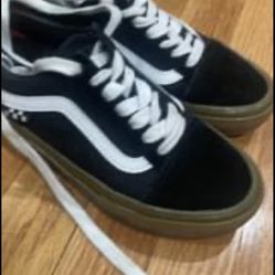 Size 4.5 Boys Vans 