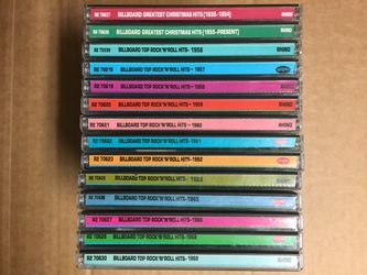 BILLBOARD CLASSIC HITS 50's - 60's CD LOT