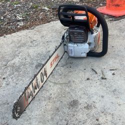 Ms261 Sthil Chainsaw Practically Brand New 