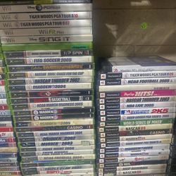 Ps2 And Xbox 360 Games Lot 