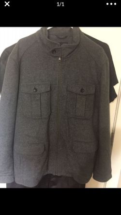 Banana Republic wool pea coat. (XL)