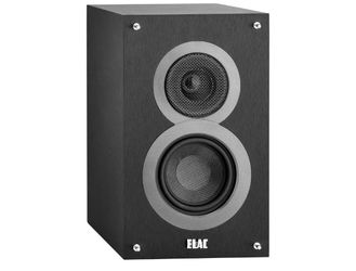 ELAC Debut B4 Bookshelf Speaker (Black, Pair)