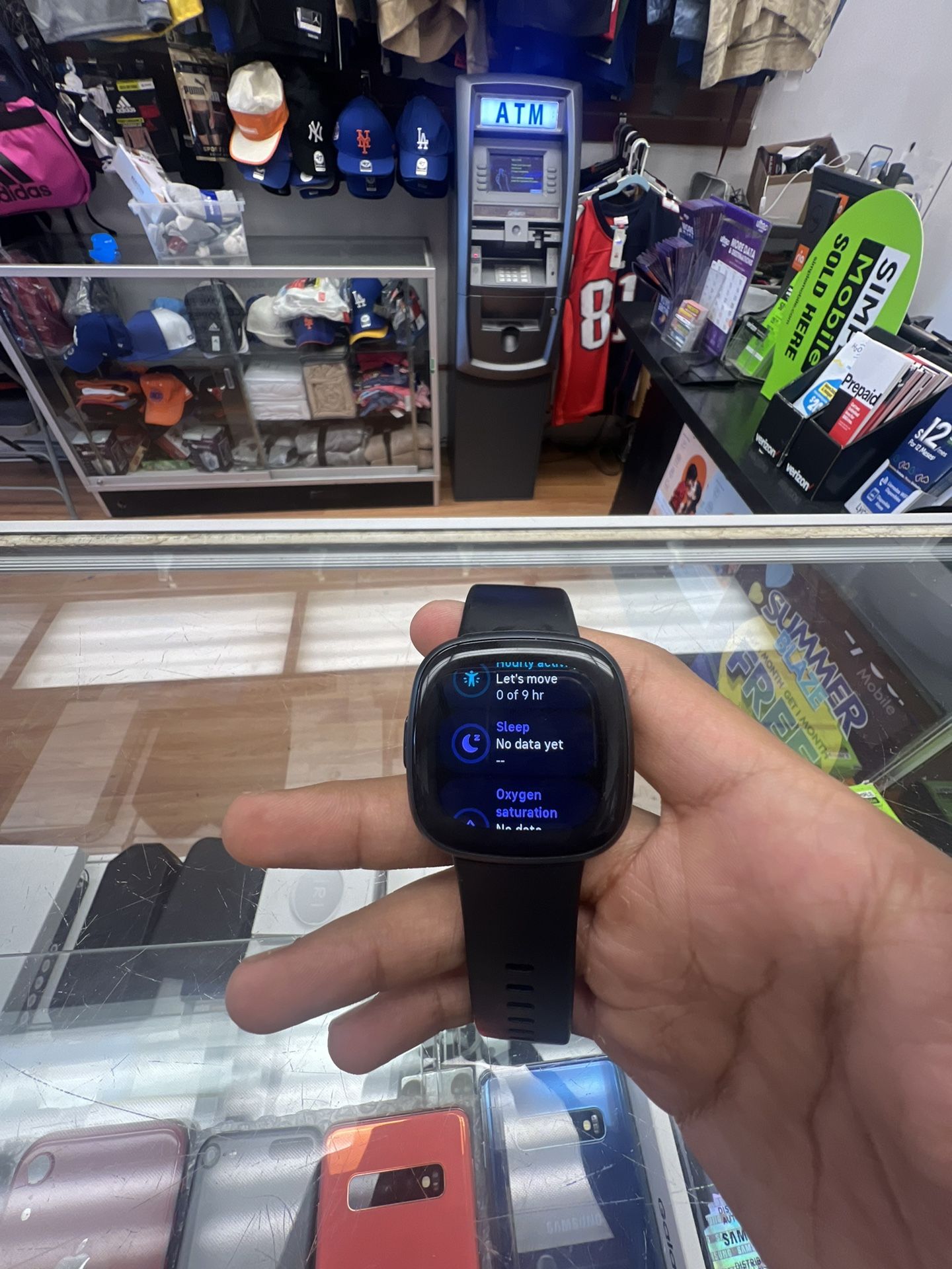 Fitbit Versa 4 Watch With Charger 