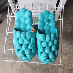 Blue Golf Ball Shoes