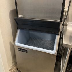Ice-O-Matic Commercial Ice Machine with Storage Bin