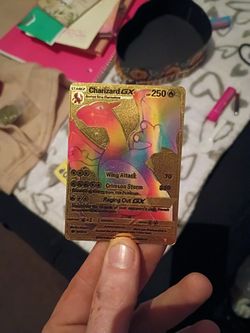 Charizard GX Gold Foil Rare