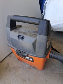 Ridgid vacuum