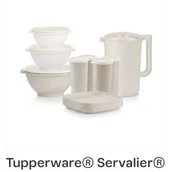Tupperware 19 Piece serving Set 