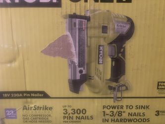 18V 23GA Pin Nailer
