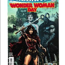 WONDER WOMAN DAY SPECIAL (2017) LIAM SHARP | REPRINTING