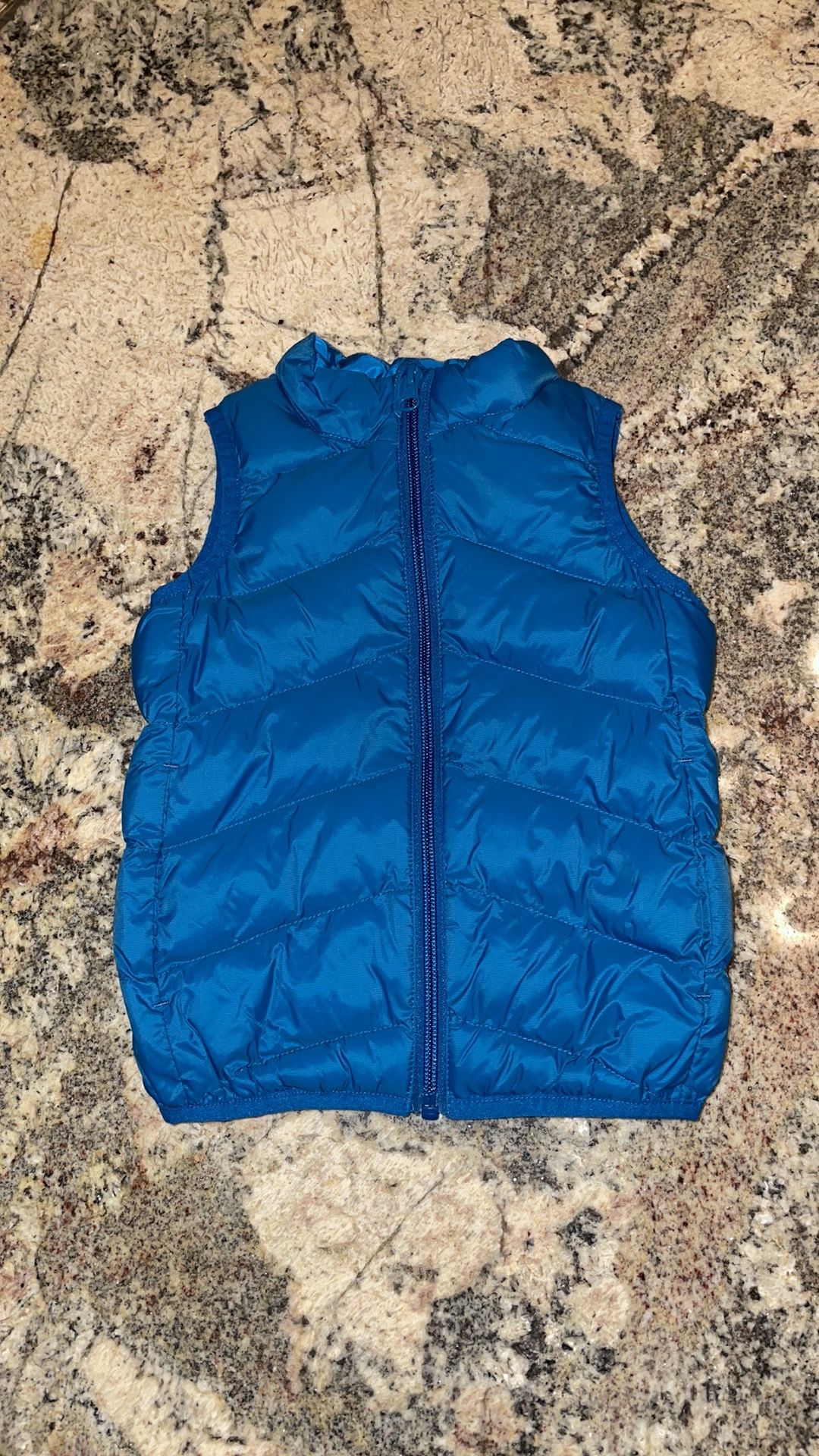 New Toddler 2T Vest Aqua Puffer WONDER NATION