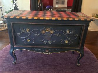 Very cool hand painted dresser