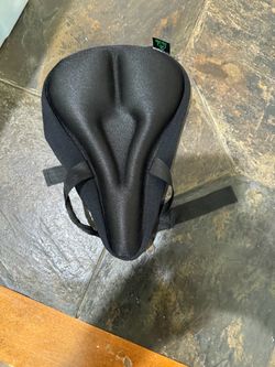 Black Gel Bike Seat Cover