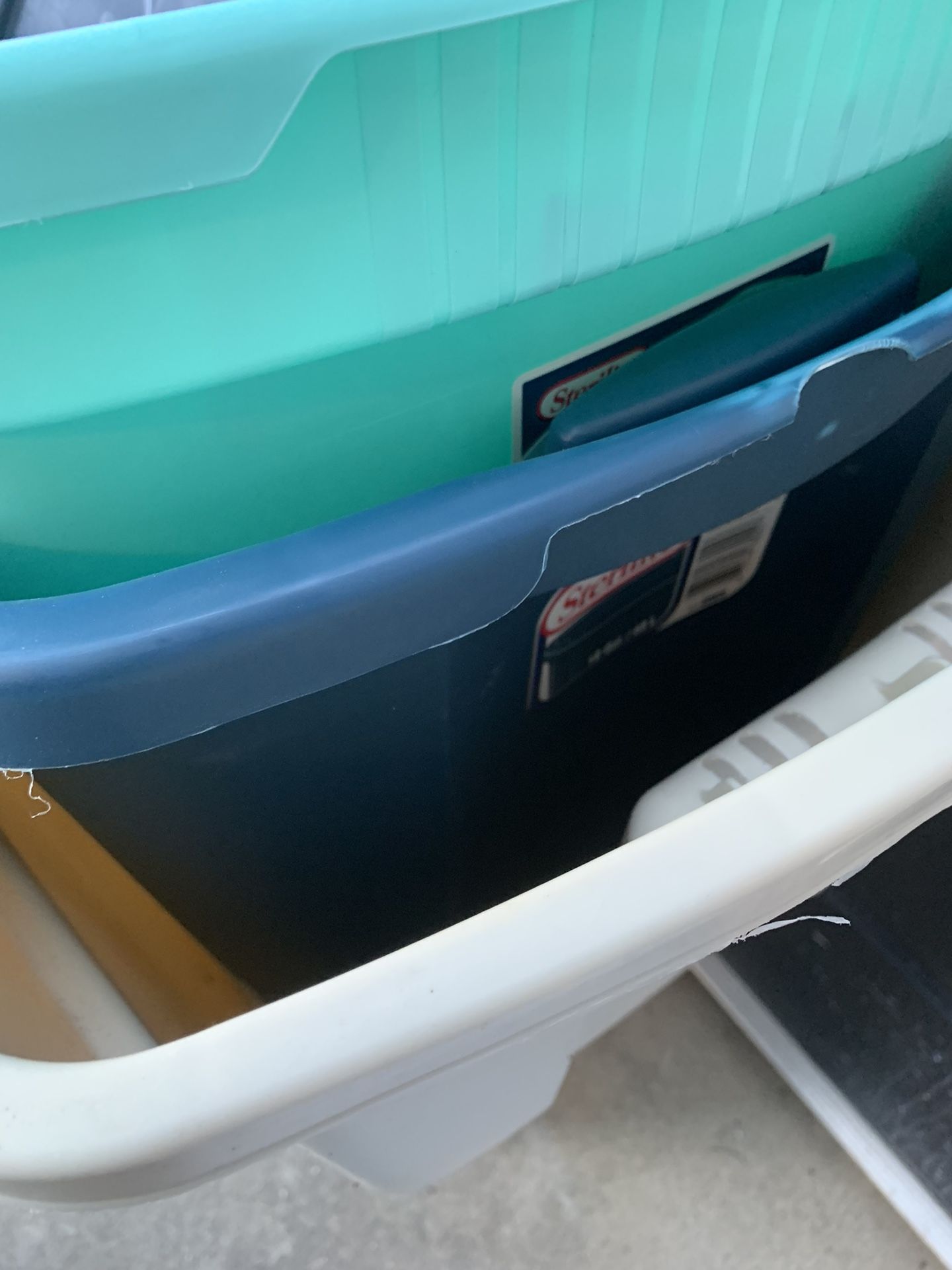 Storage Bins 18 Gallon $6 Each