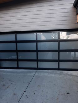 16x7 full view garage door