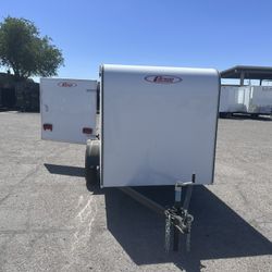 New 5 X 8 Enclosed Trailer