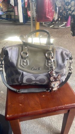 Coach Ashley Dotted Op Art Satchel – F20027